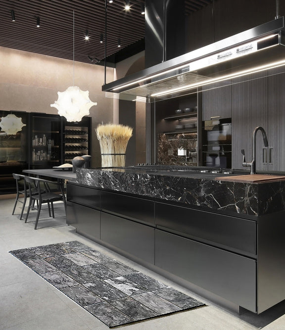 דגם אריחי שיש PVC שטיח