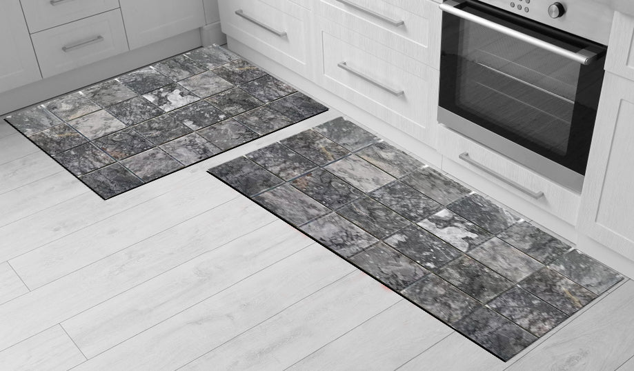 דגם אריחי שיש PVC שטיח