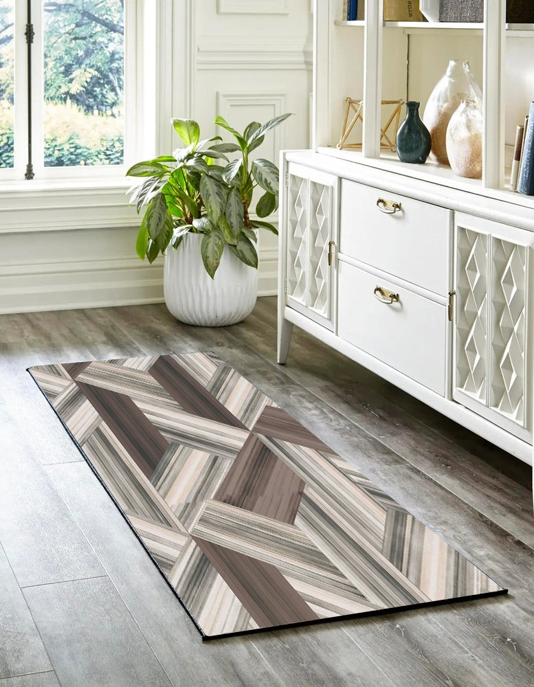 דגם פרקט טטריס PVC שטיח