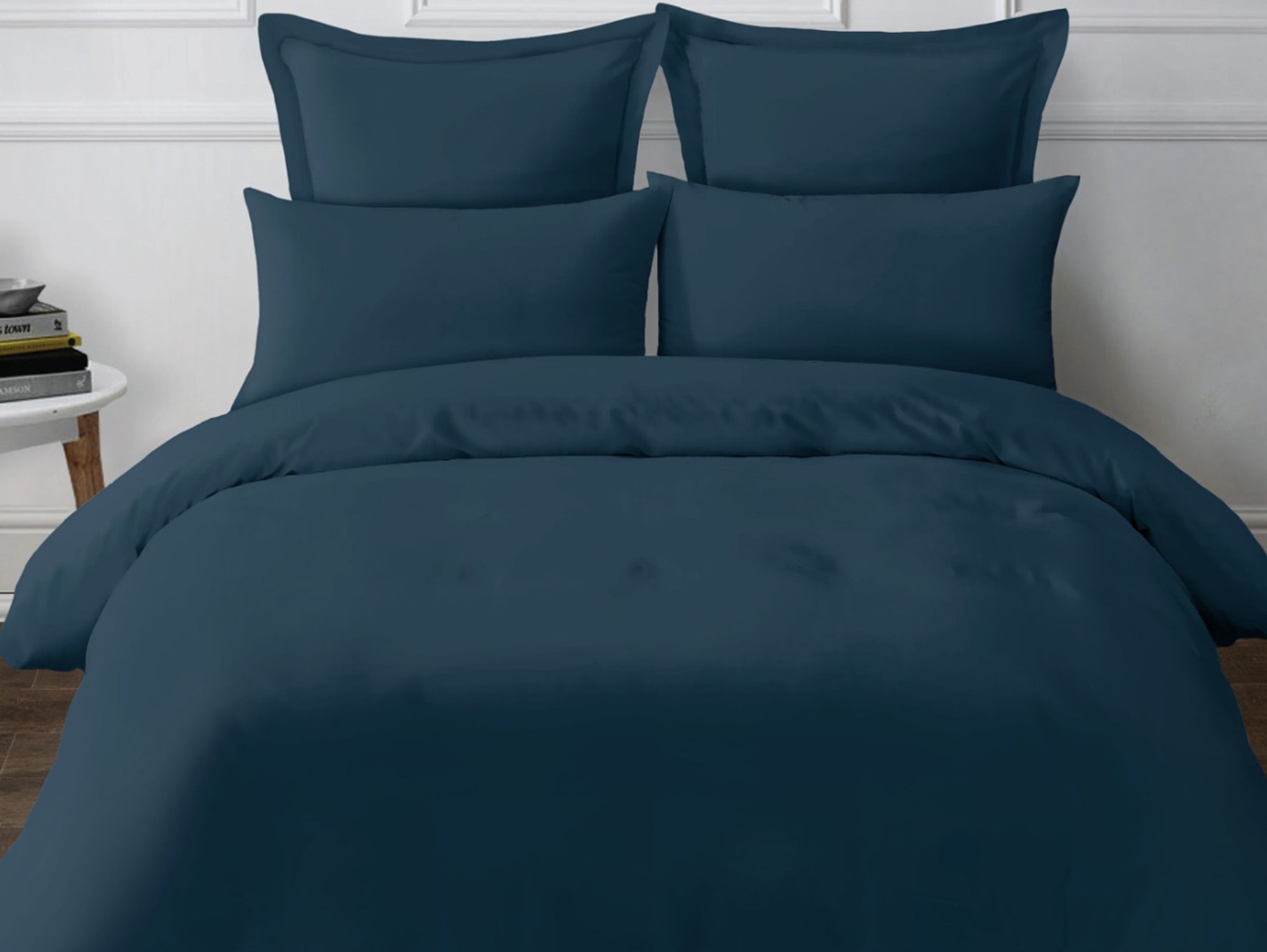 100% כותנה אורגנית כחול נייבי