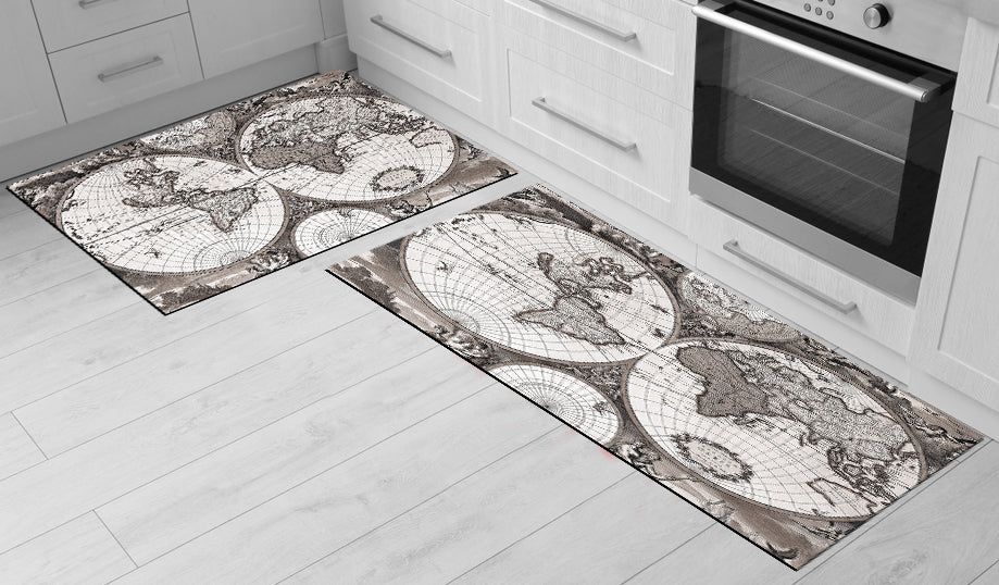 דגם גלובוס PVC שטיח