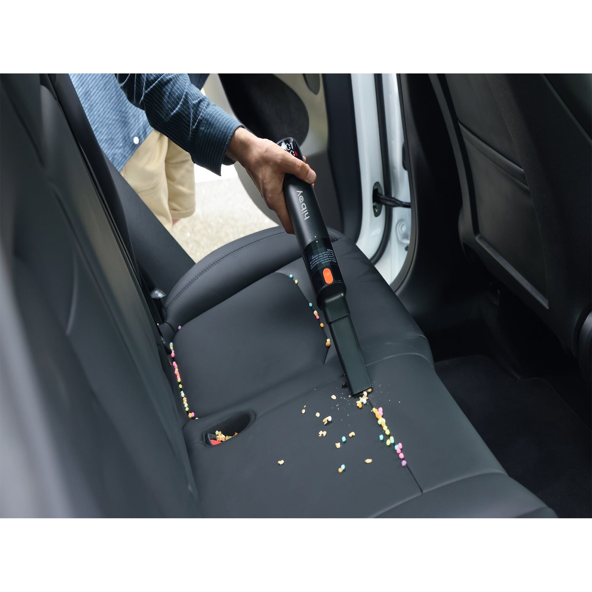 שואב אבק לרכב+ מנפח אוויר אלחוטי