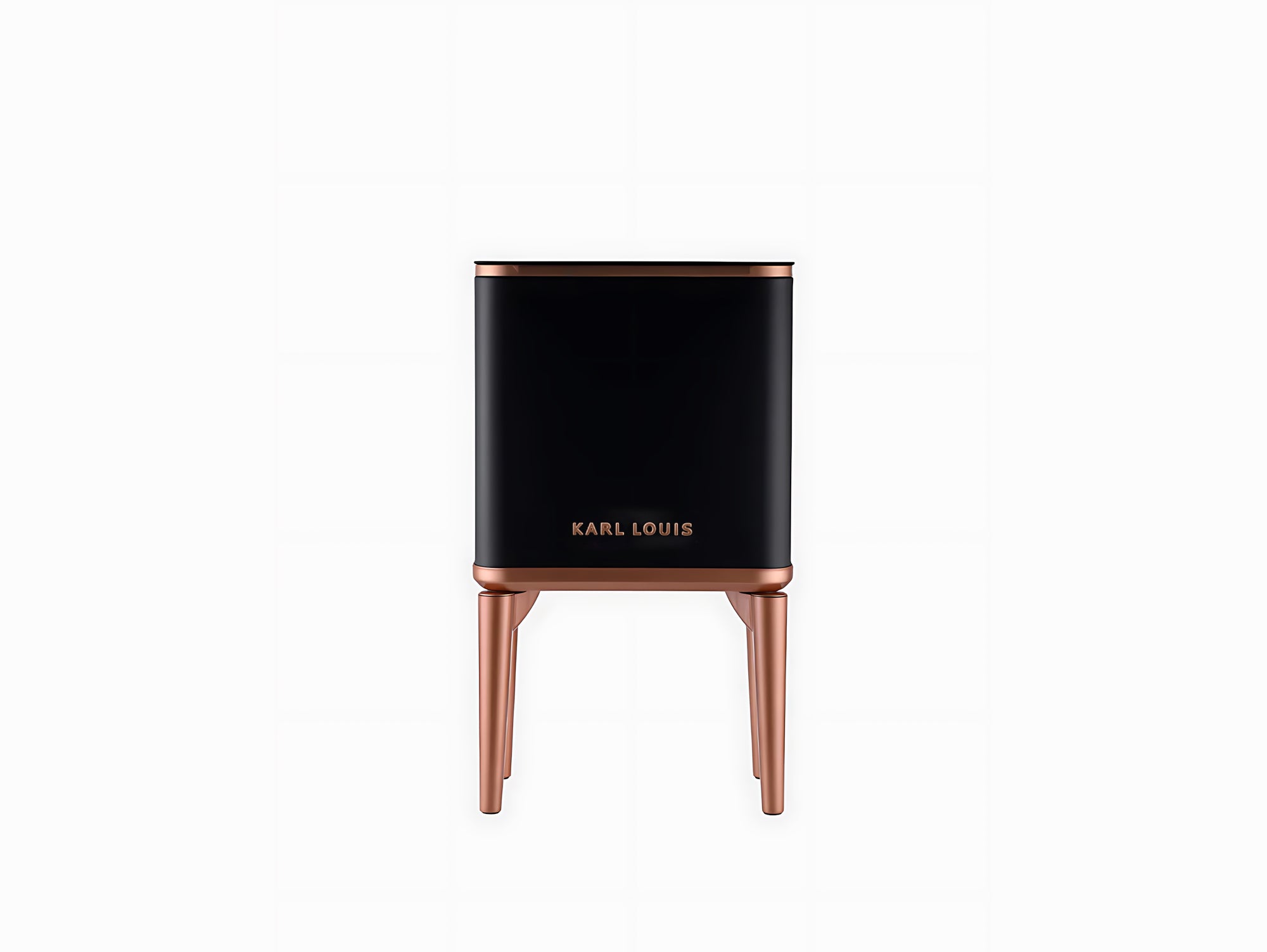 פח אשפה אוטומטי 33 ליטר שחור רוז גולד