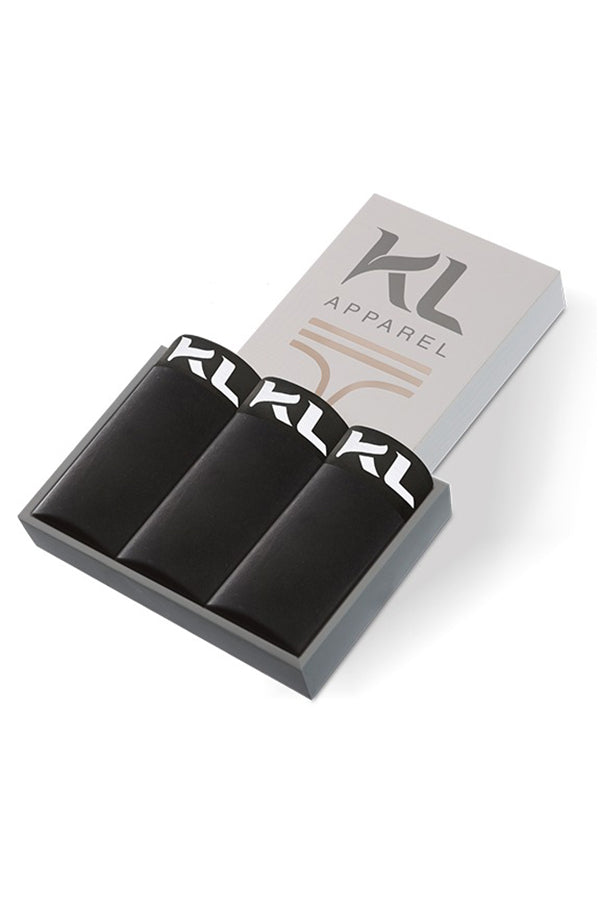 מארז תחתוני נשים - 3 יחידות בגזרת ביקיני - צבע שחור