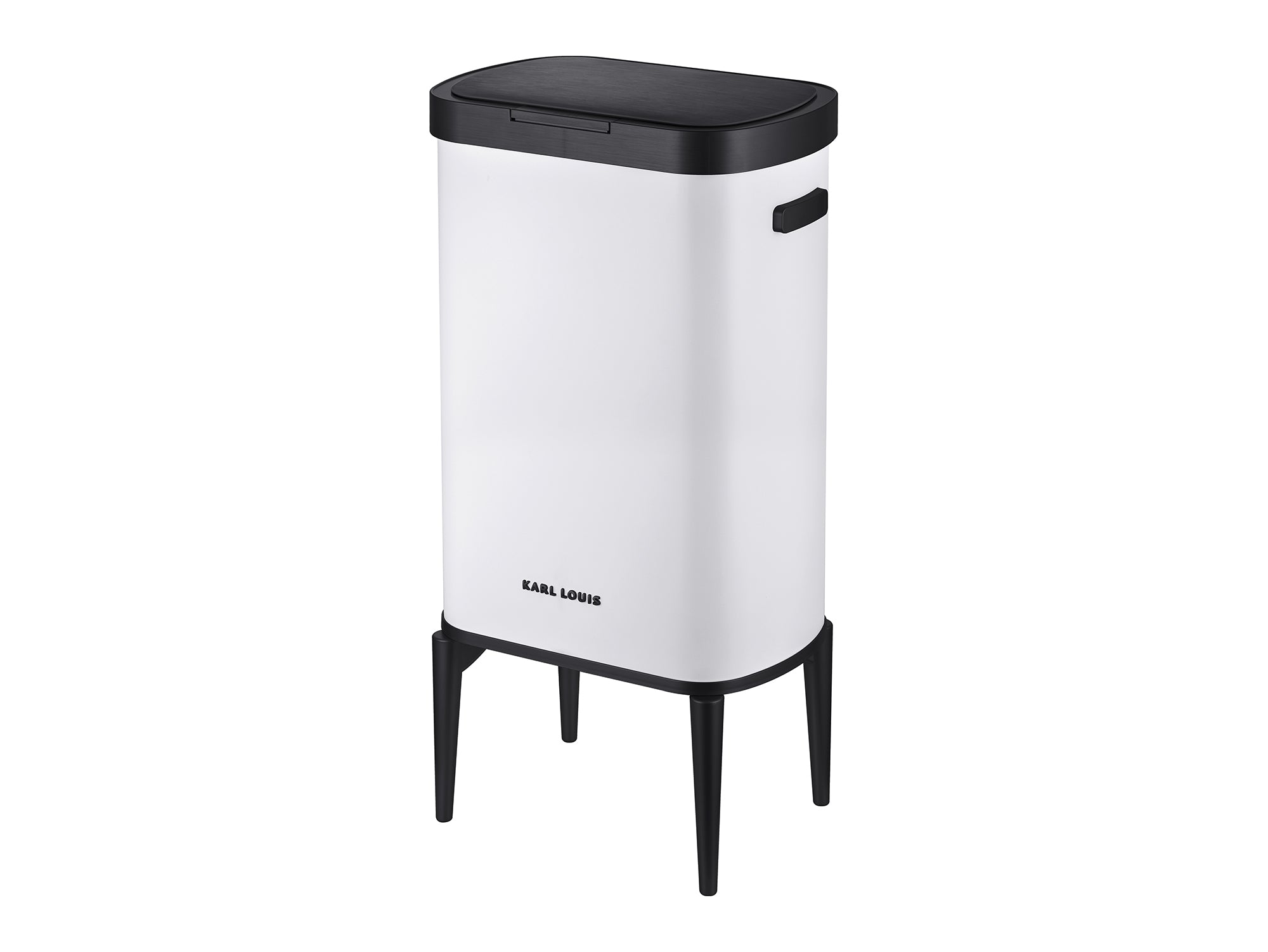 פח אשפה אוטומטי 55 ליטר לבן