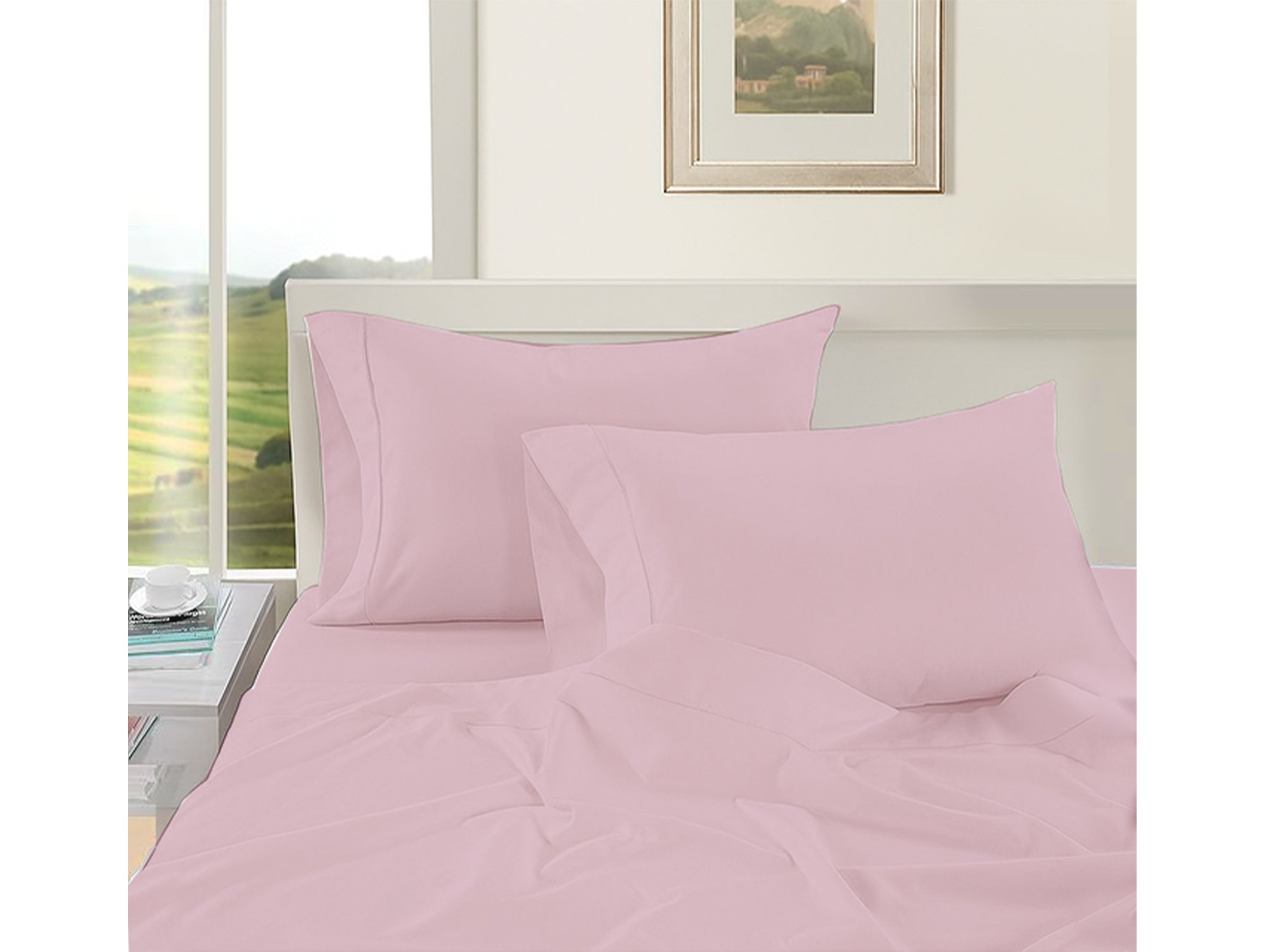 100% כותנה אורגנית ורוד בייבי