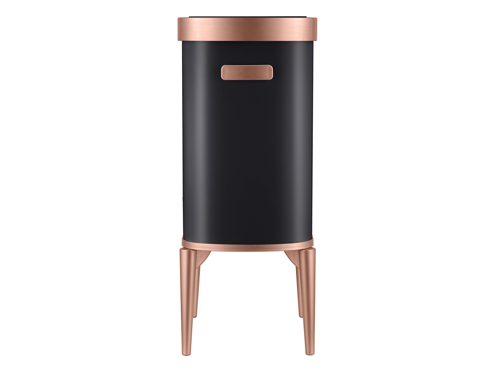 פח אשפה אוטומטי 33 ליטר שחור רוז גולד