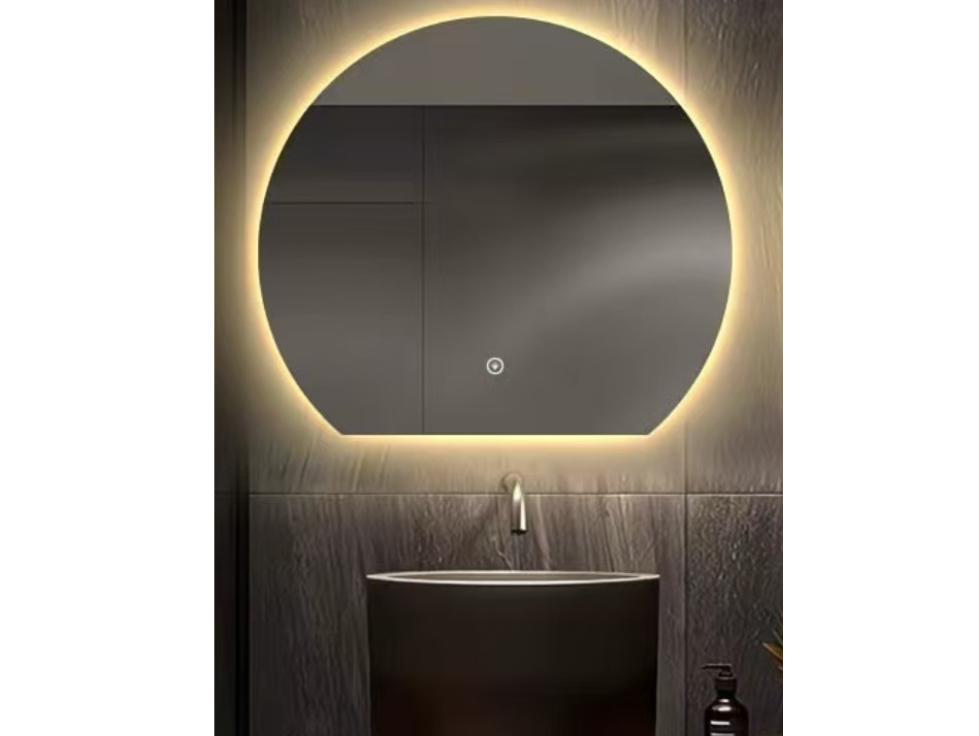 מראת לד חצי ירח  דגם " LUNA "