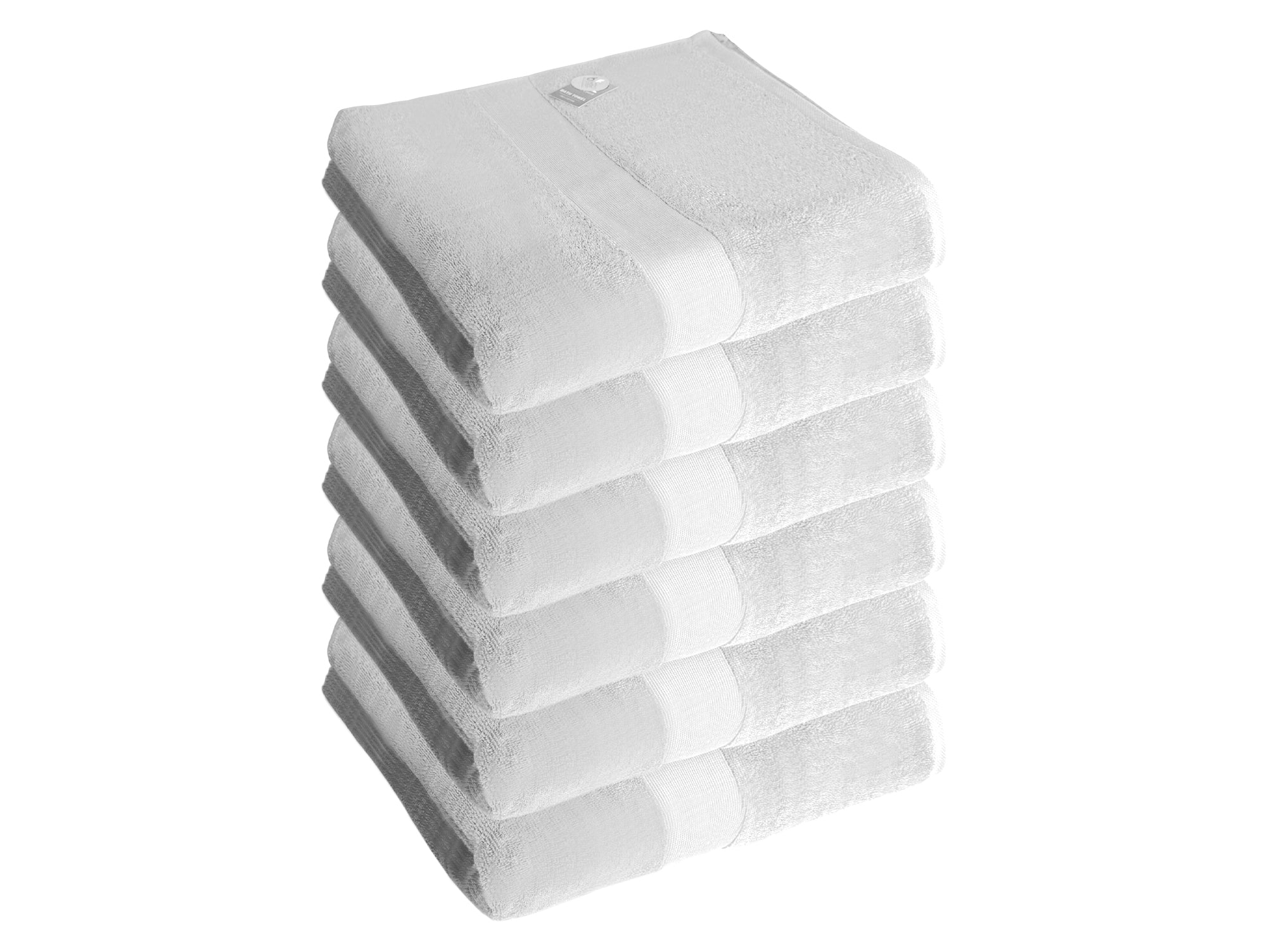 מארז מגבות גוף + מגבות פנים לבן כותנה מצרית