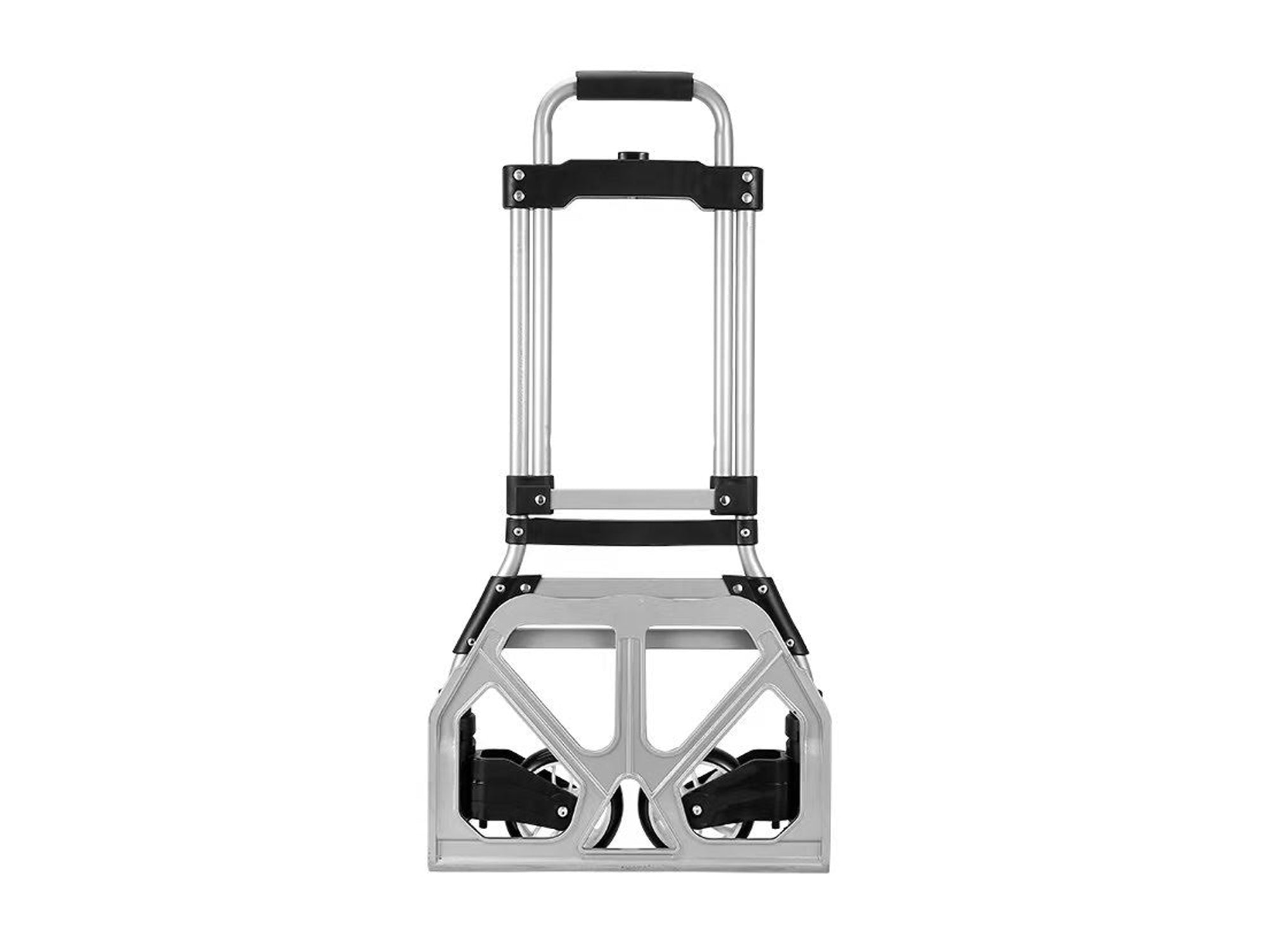 עגלת משא מתקפלת עם ידית טלסקופית וגלגלי PVC – נשיאה עד 100 ק"ג