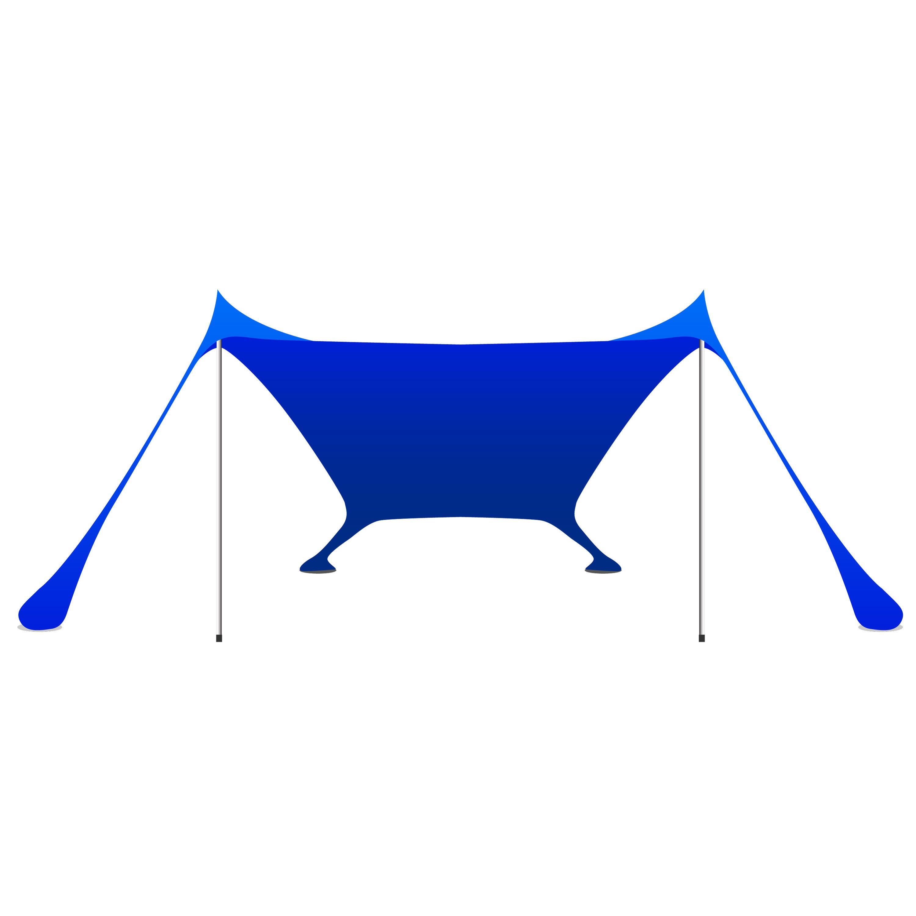 צילייה לים 2.1X2.1 - צבע כחול