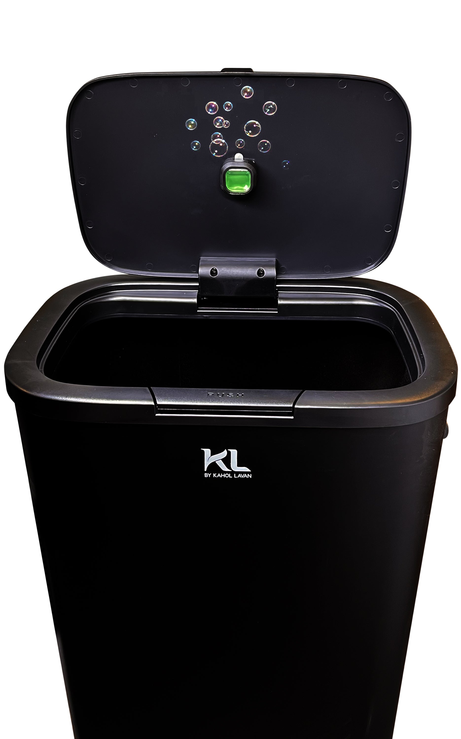 פח אשפה אוטומטי 55 ליטר שחור