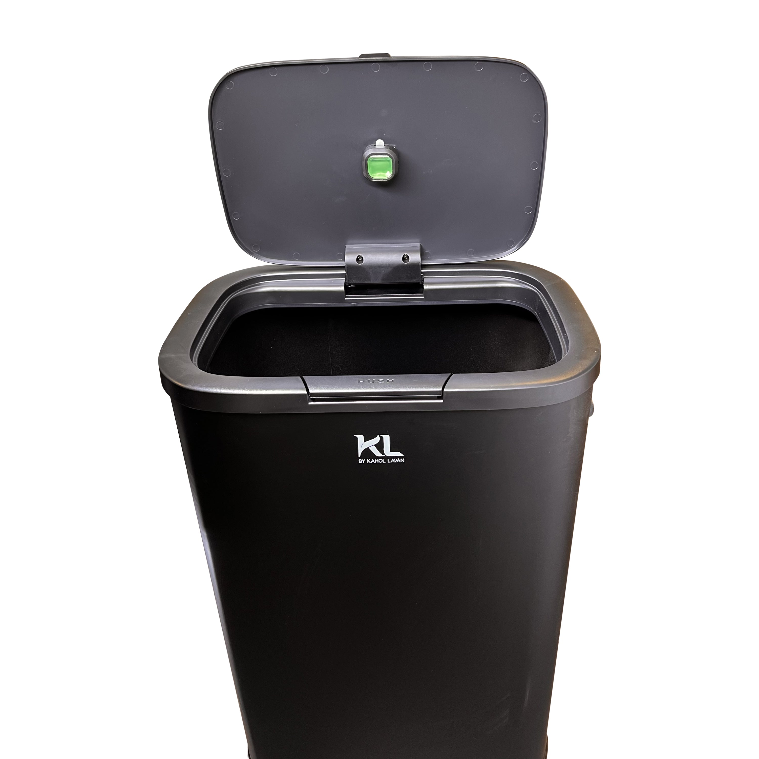 פח אשפה אוטומטי 33 ליטר שחור