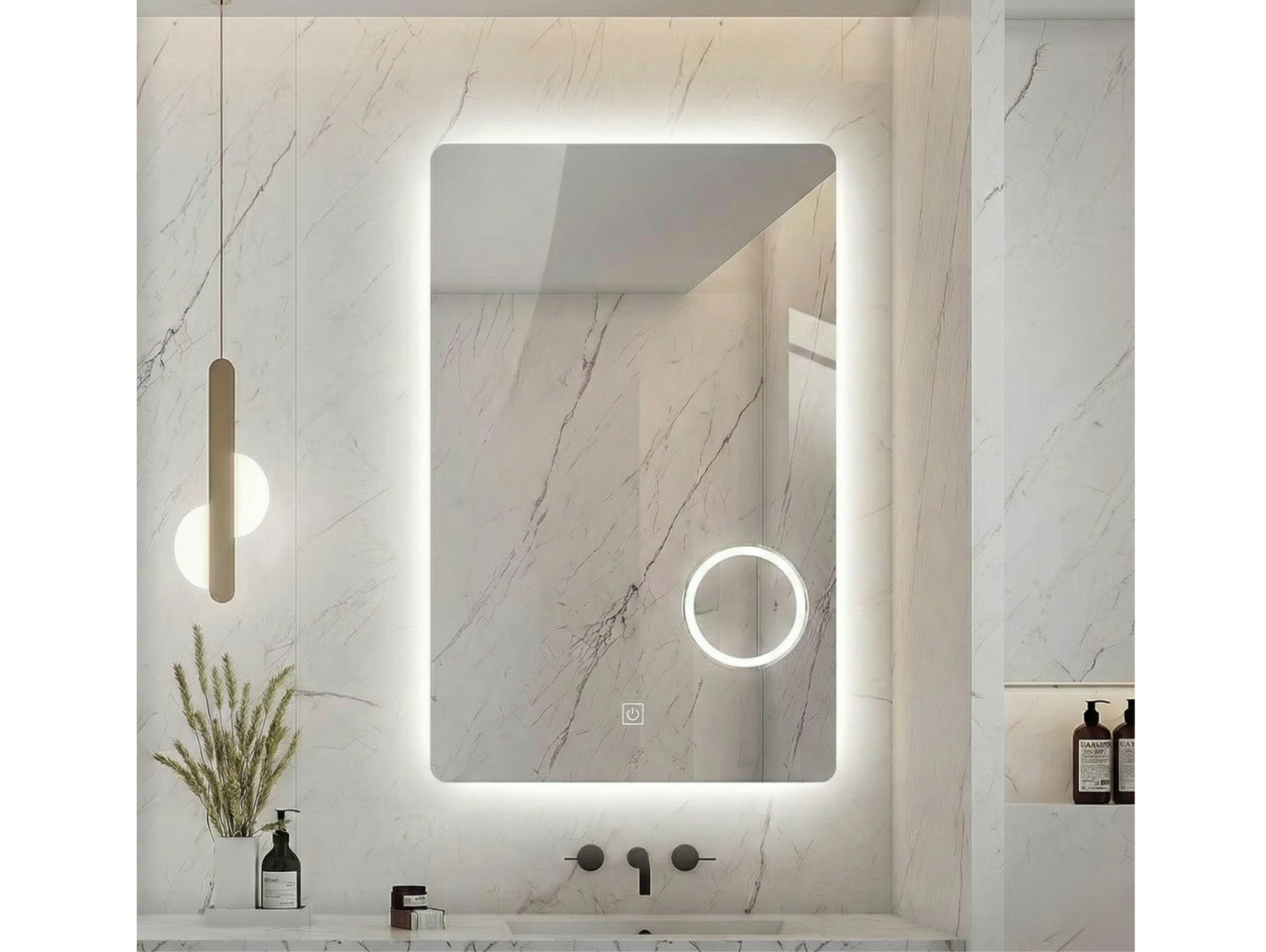 עם זכוכית מגדלת