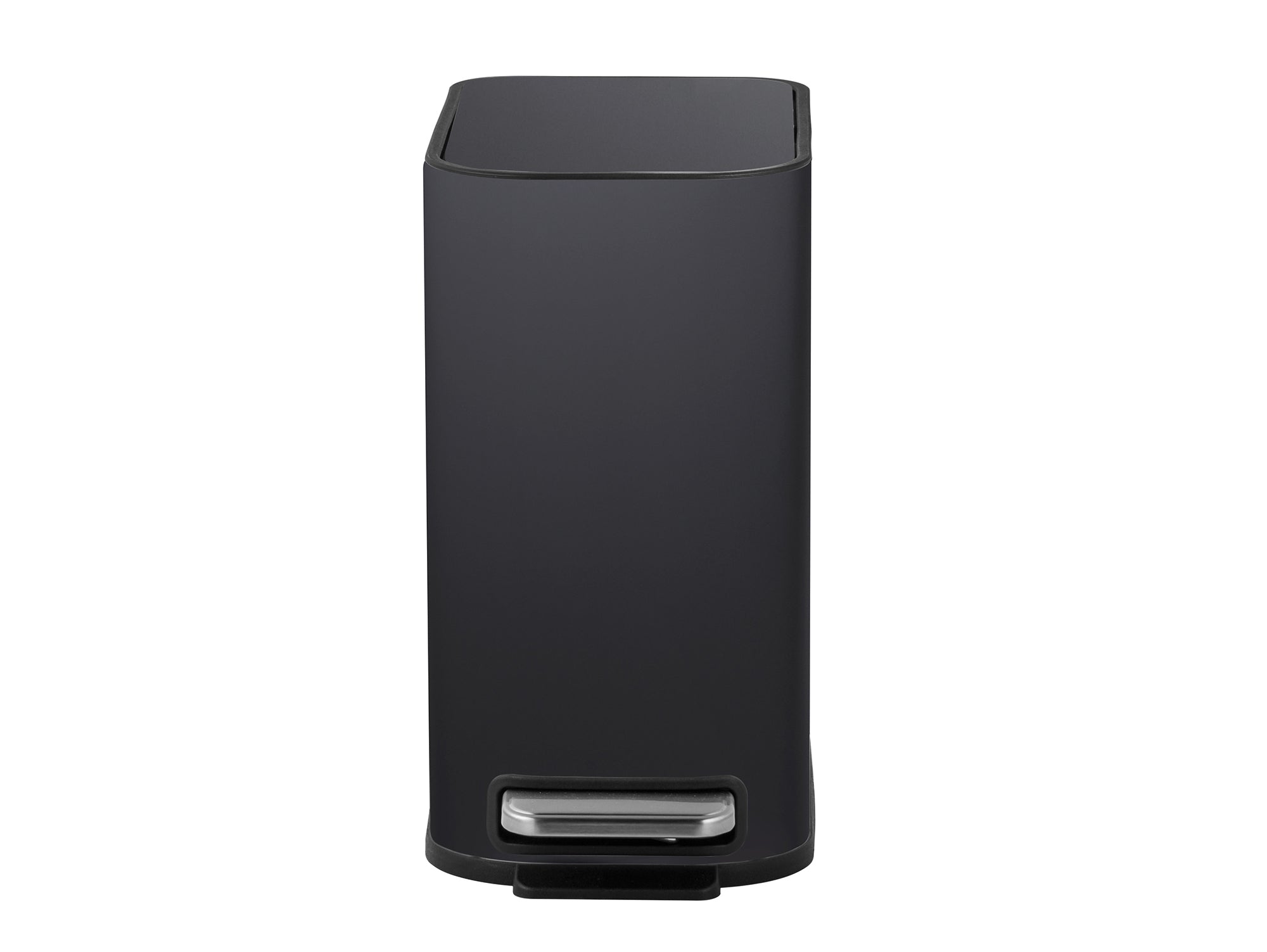 סט פח 5  ליטר + מברשת לאסלה בצבע שחור