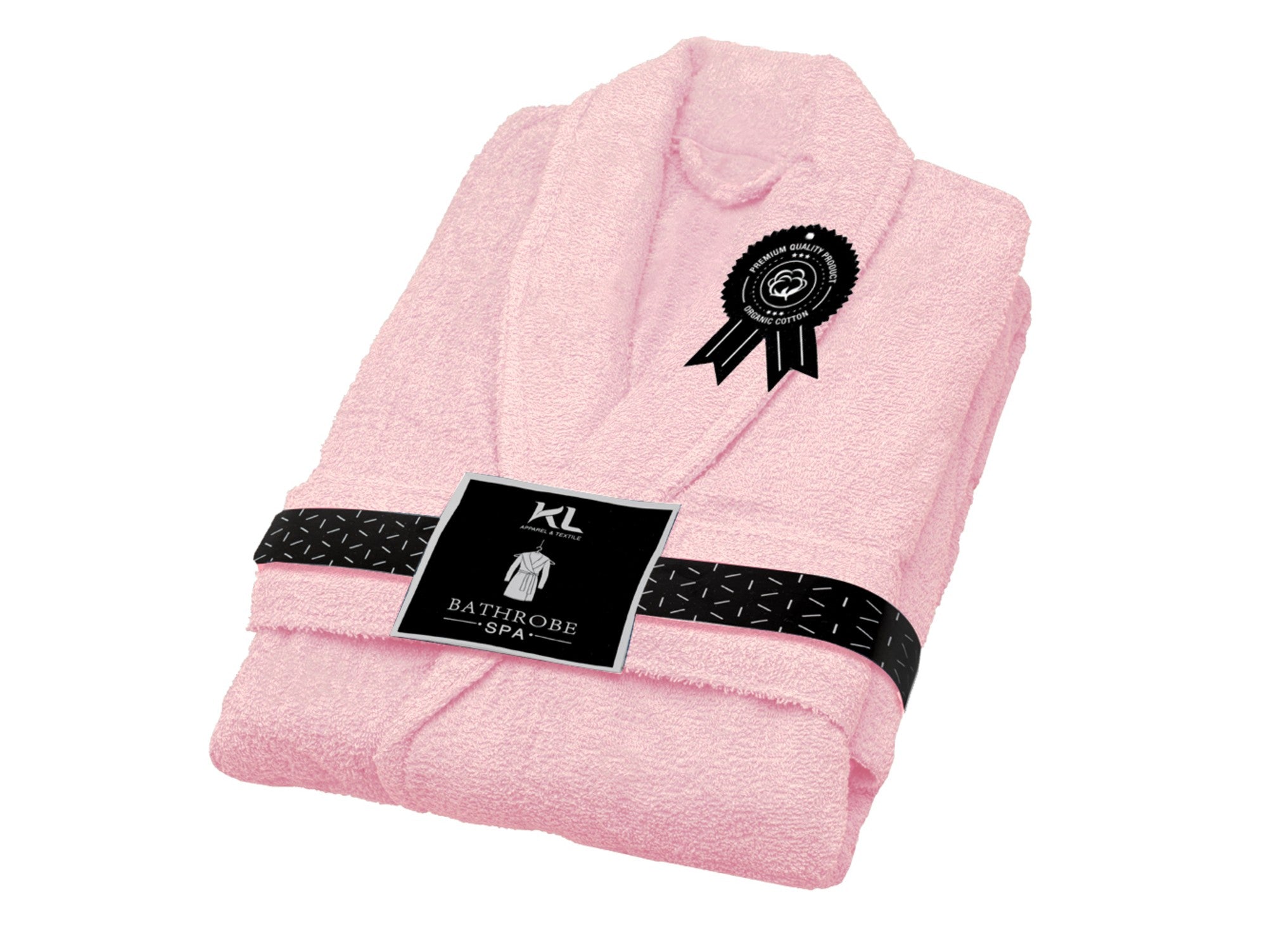 חלוק רחצה ורוד