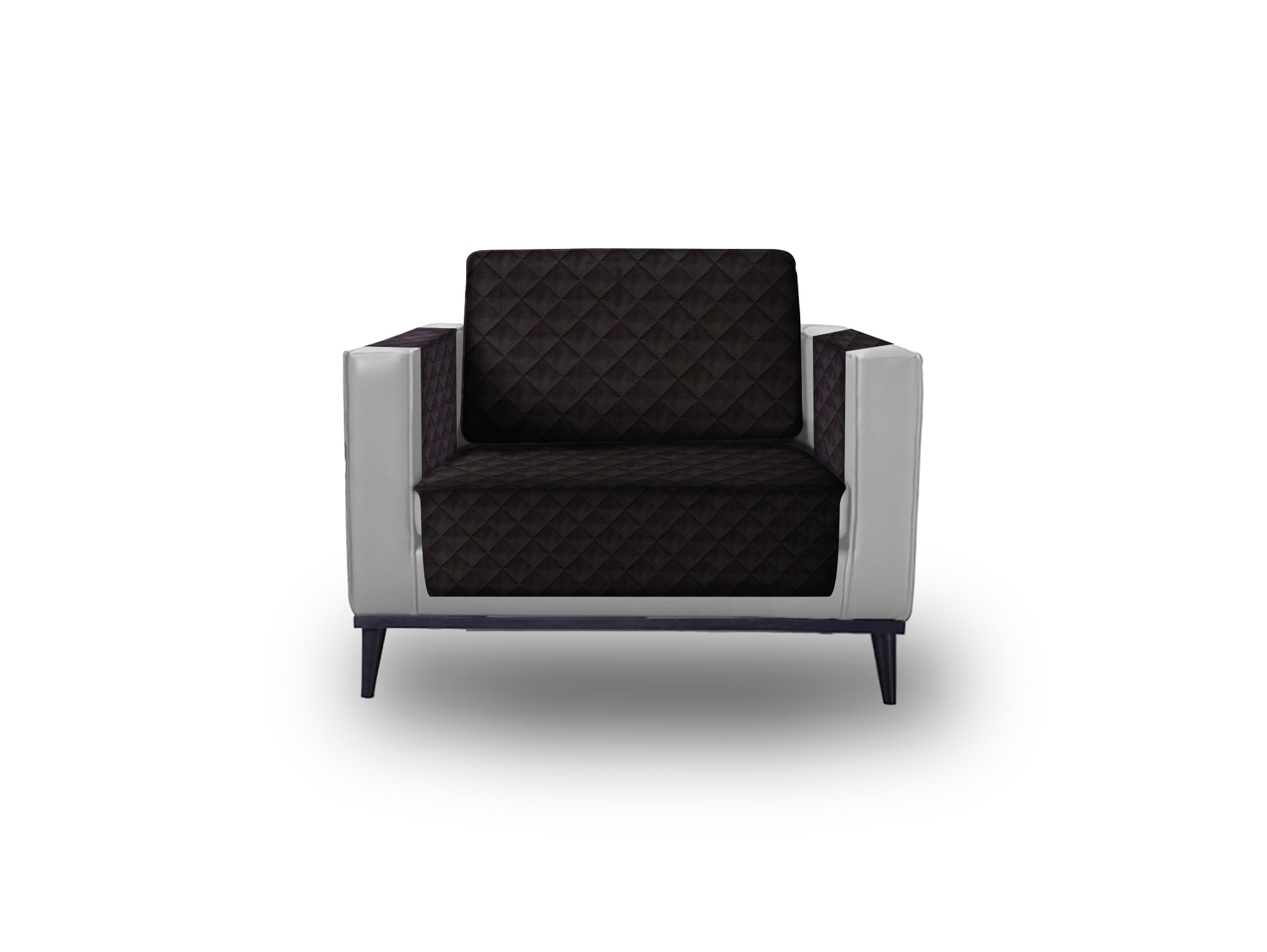 כיסוי אוניברסלי לספה בודדת-שחור