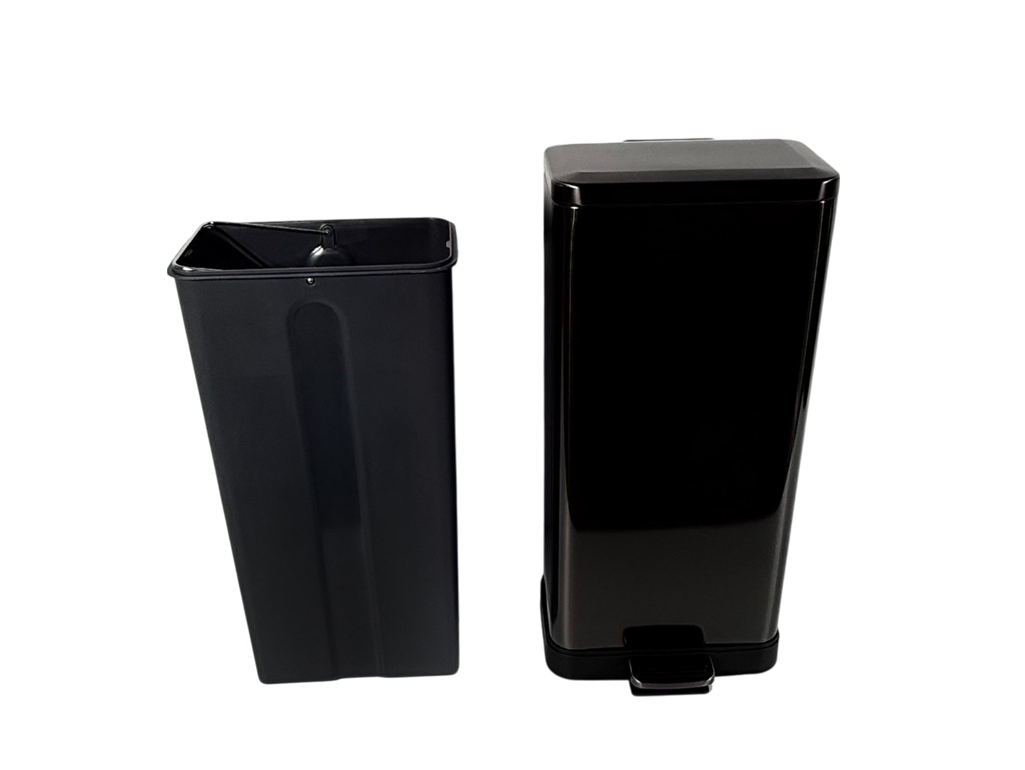 פח אשפה דוושת לחיצה עם אינר