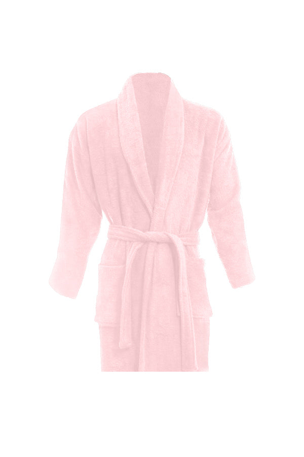 חלוק רחצה ורוד