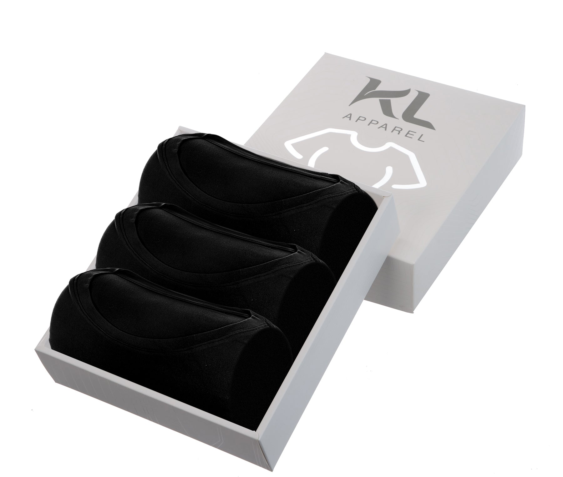 מארז 3 חולצות טריקו איכותיות לאישה - צבע שחור