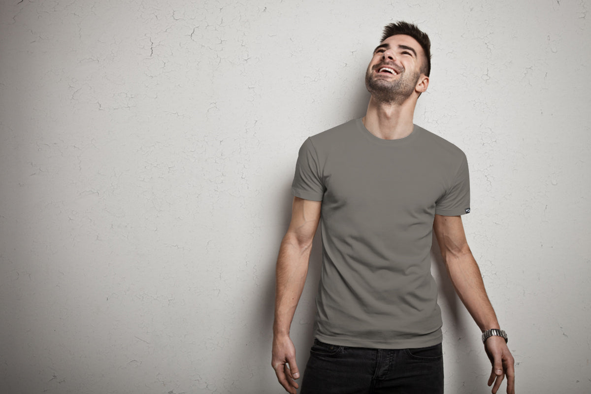 מארז 6 חולצות איכותיות טריקו לגבר ירוק רויאל אפור ירוק רויאל שחור שחור שחור