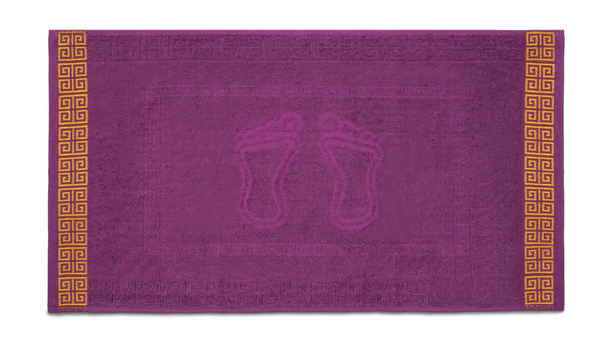 שטיחון מגבת ג'קארד מעוטר זהב - מארז 7 חידות