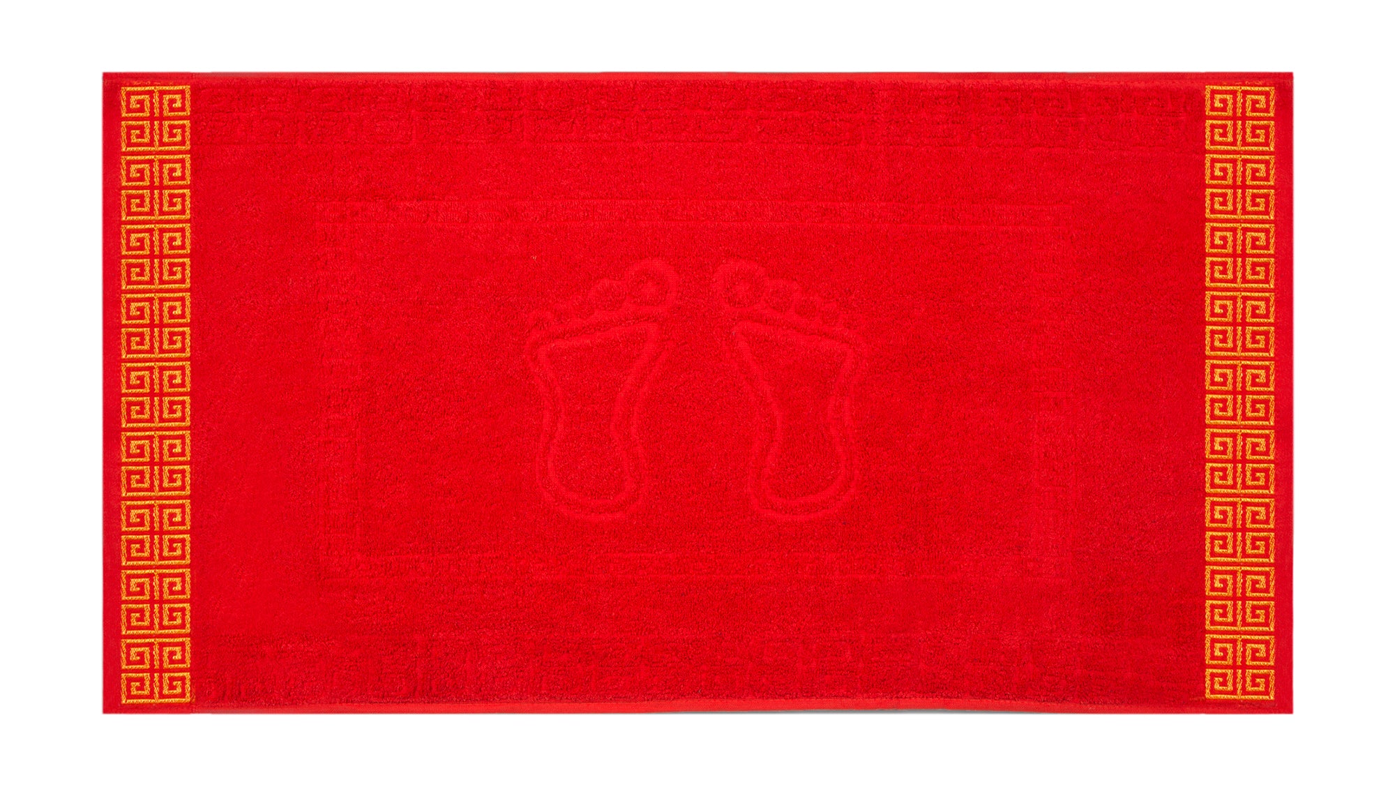 שטיחון מגבת ג'קארד מעוטר זהב - מארז 7 חידות